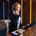 Pulizia sale attesa e reception