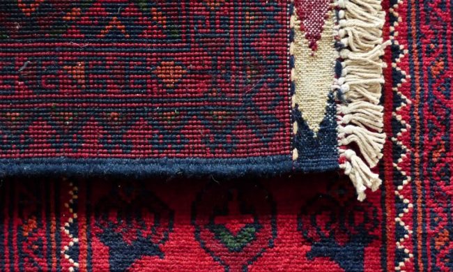 Tappeto correttamente igienizzato, secondo le modalità per sanificare tappeti e moquette.