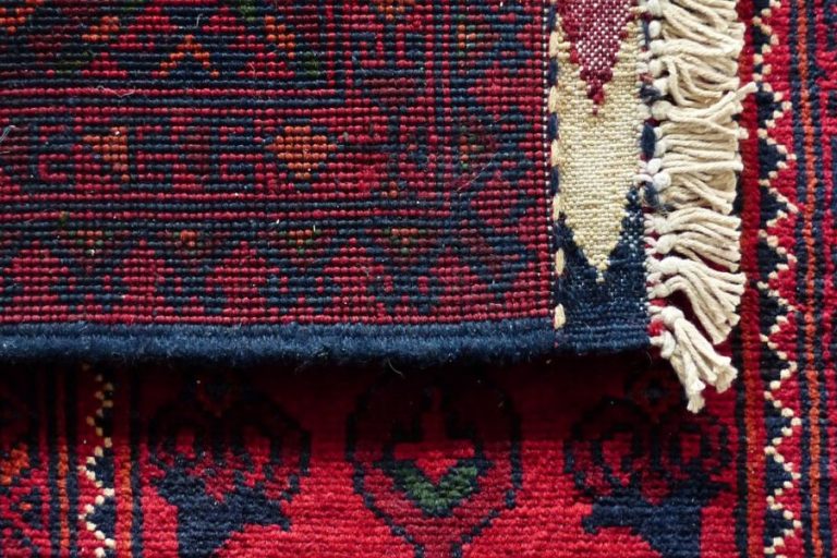 Tappeto correttamente igienizzato, secondo le modalità per sanificare tappeti e moquette.